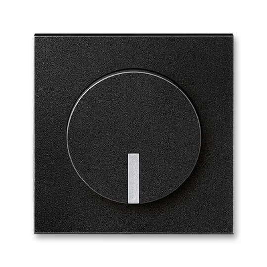 3299M-A00100 74 Kryt stmívače s krátkocestným ovladačem, onyx / titanová